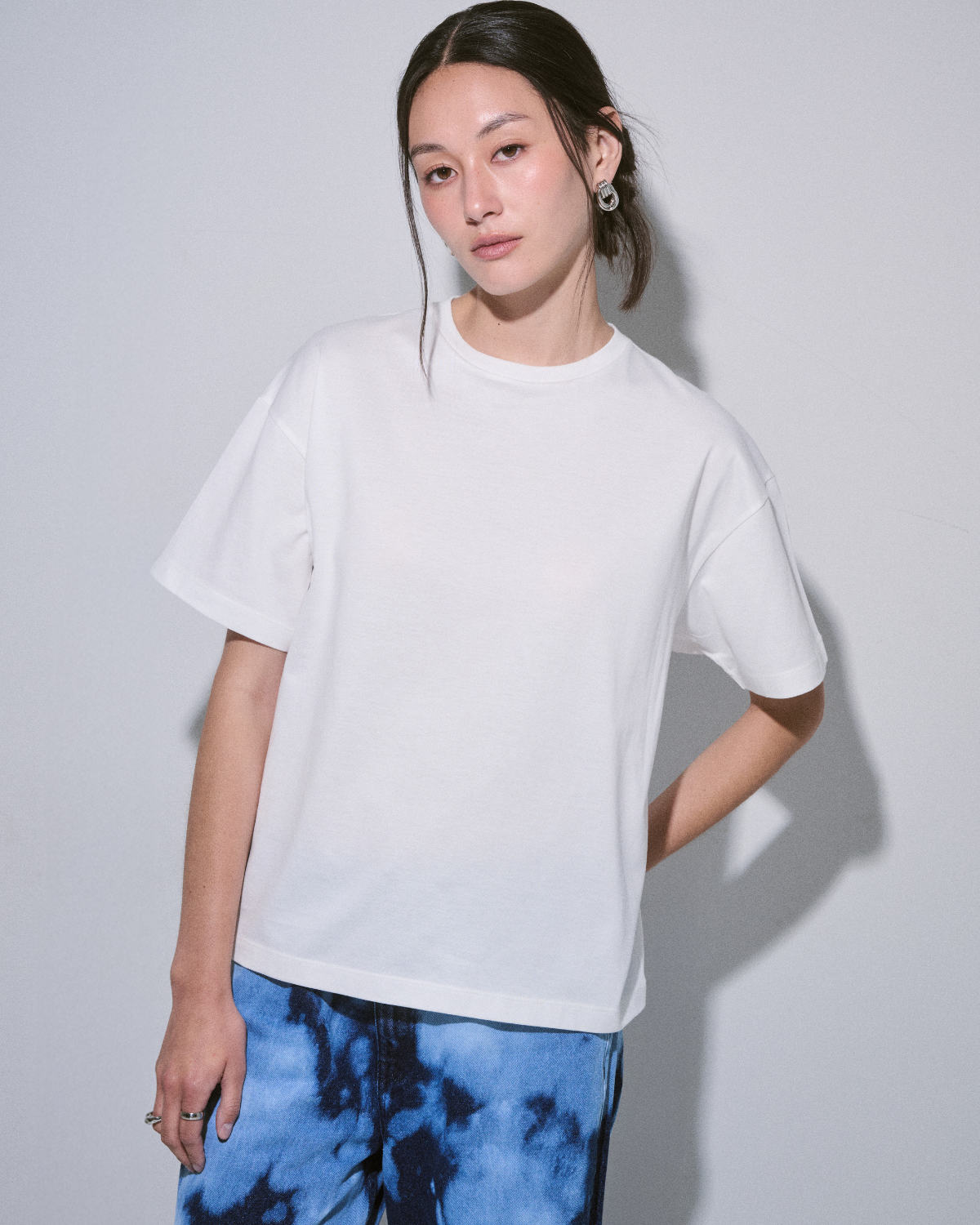 Jungle Urbaine - Classic Cotton Short Sleeve T-Shirt in White