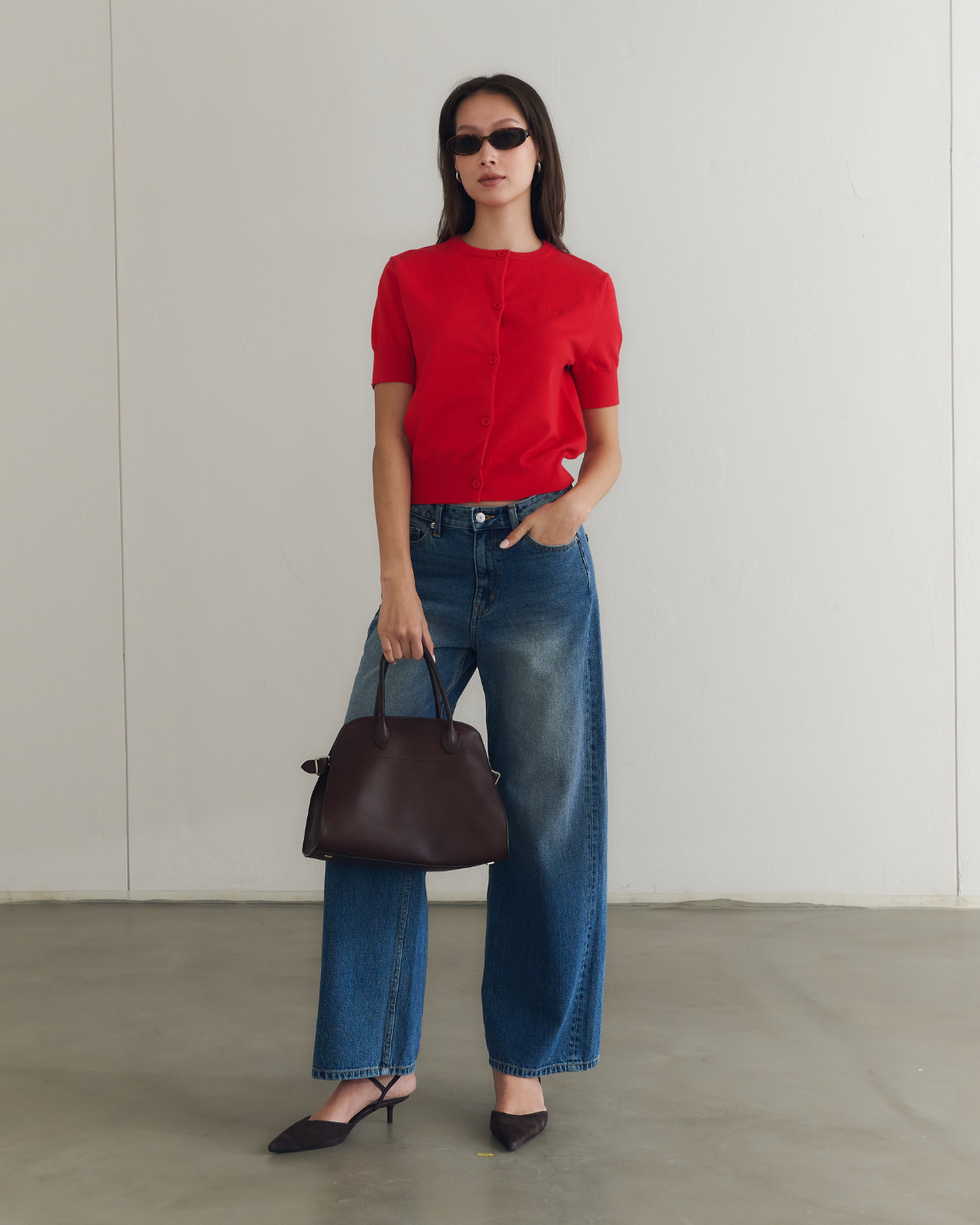 AIMER - 90s Baggy Jeans in Vintage Wash