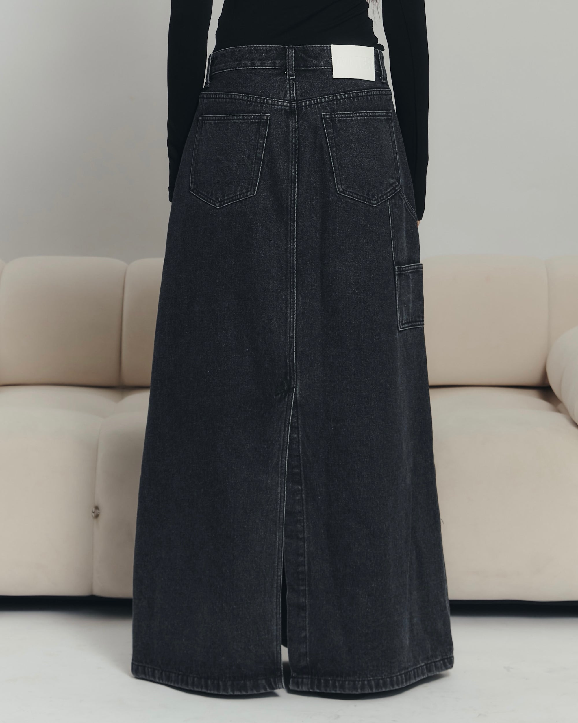 90s Maxi Skirt Denim