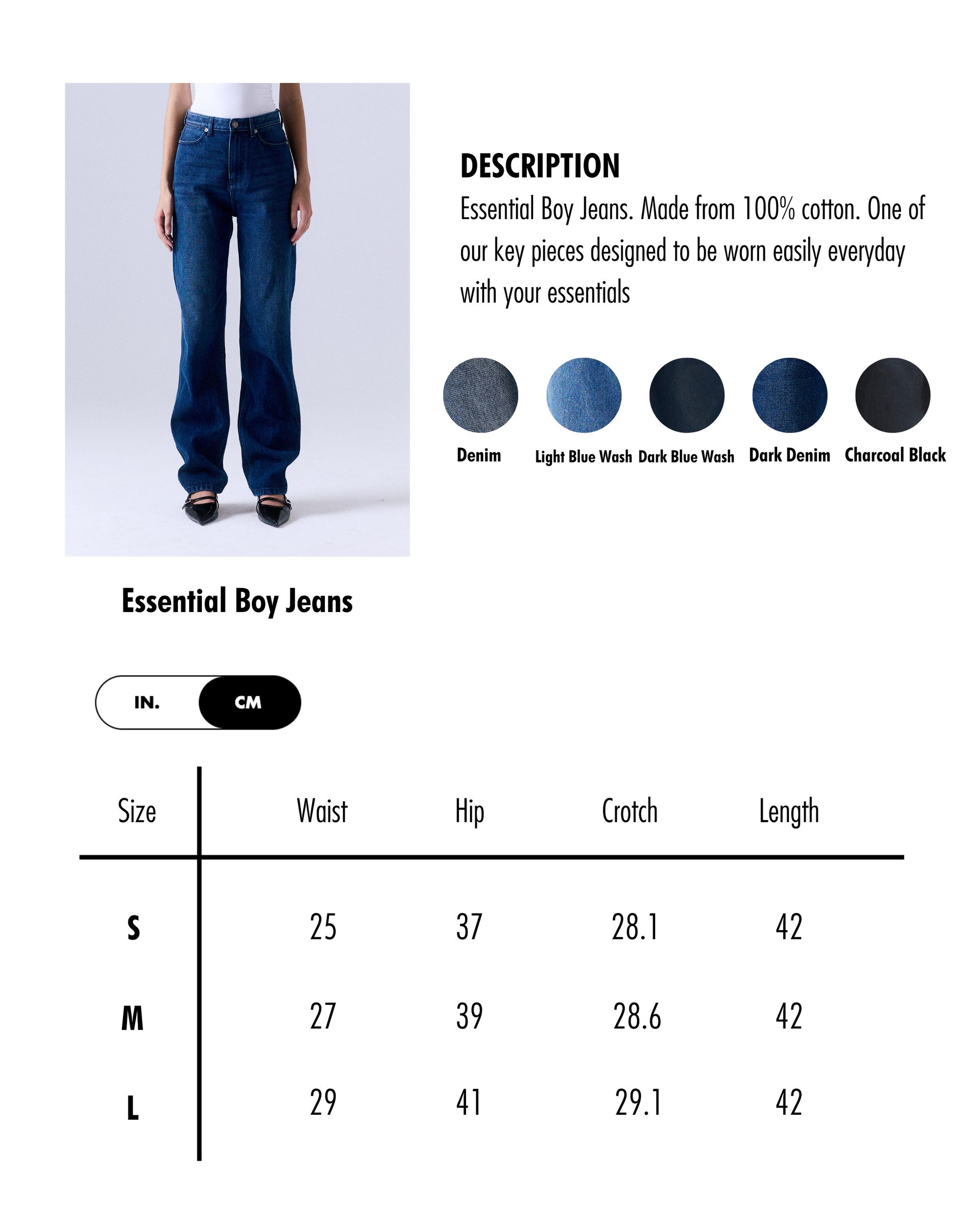 Essential Boy Jeans