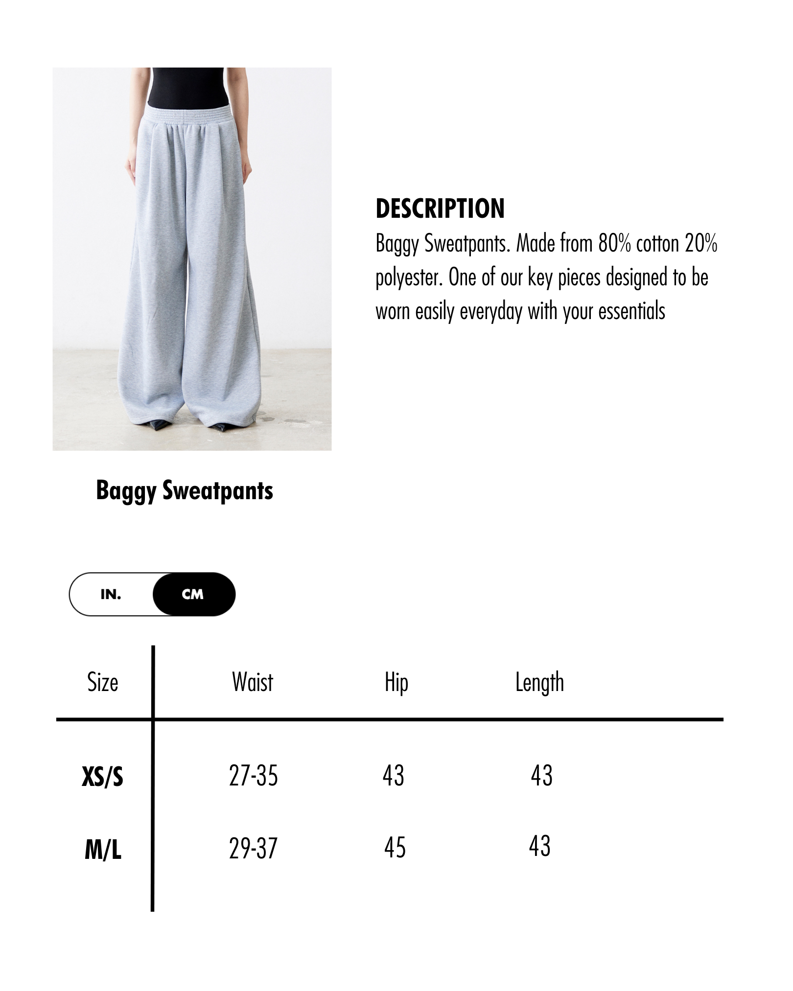 Baggy Sweatpants