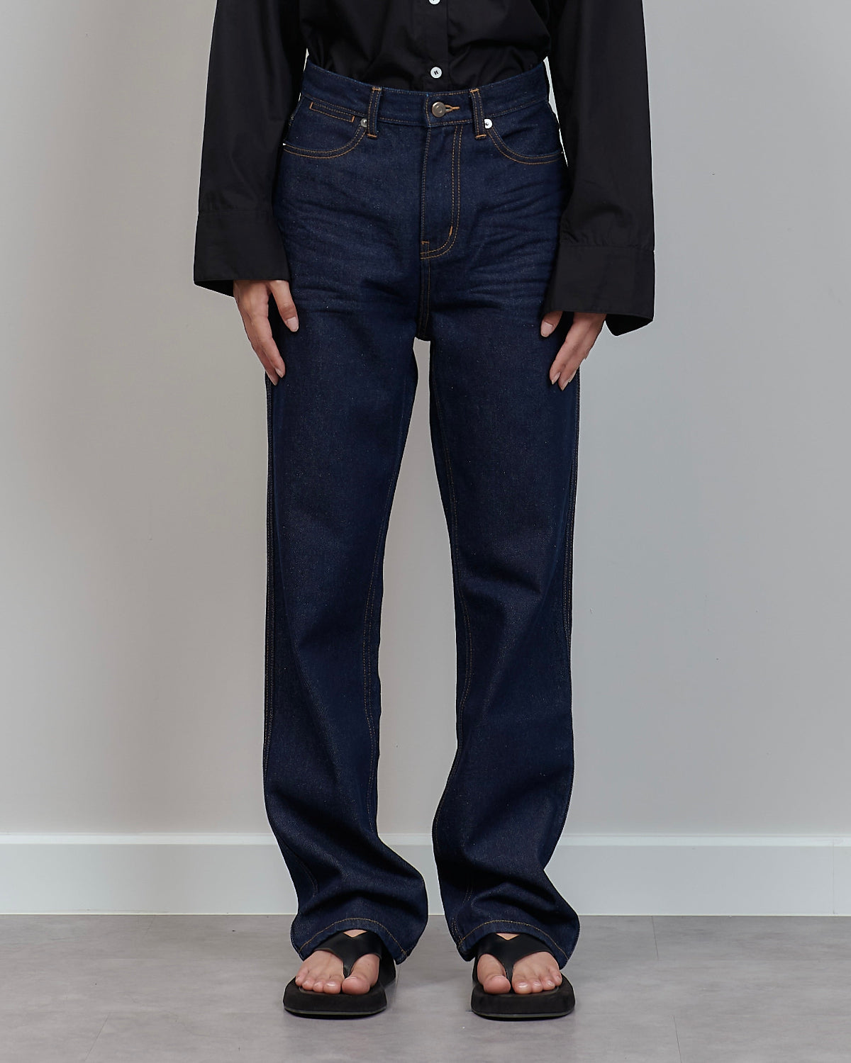 AIMER - Essential Boy Jeans in Indigo Dark Denim