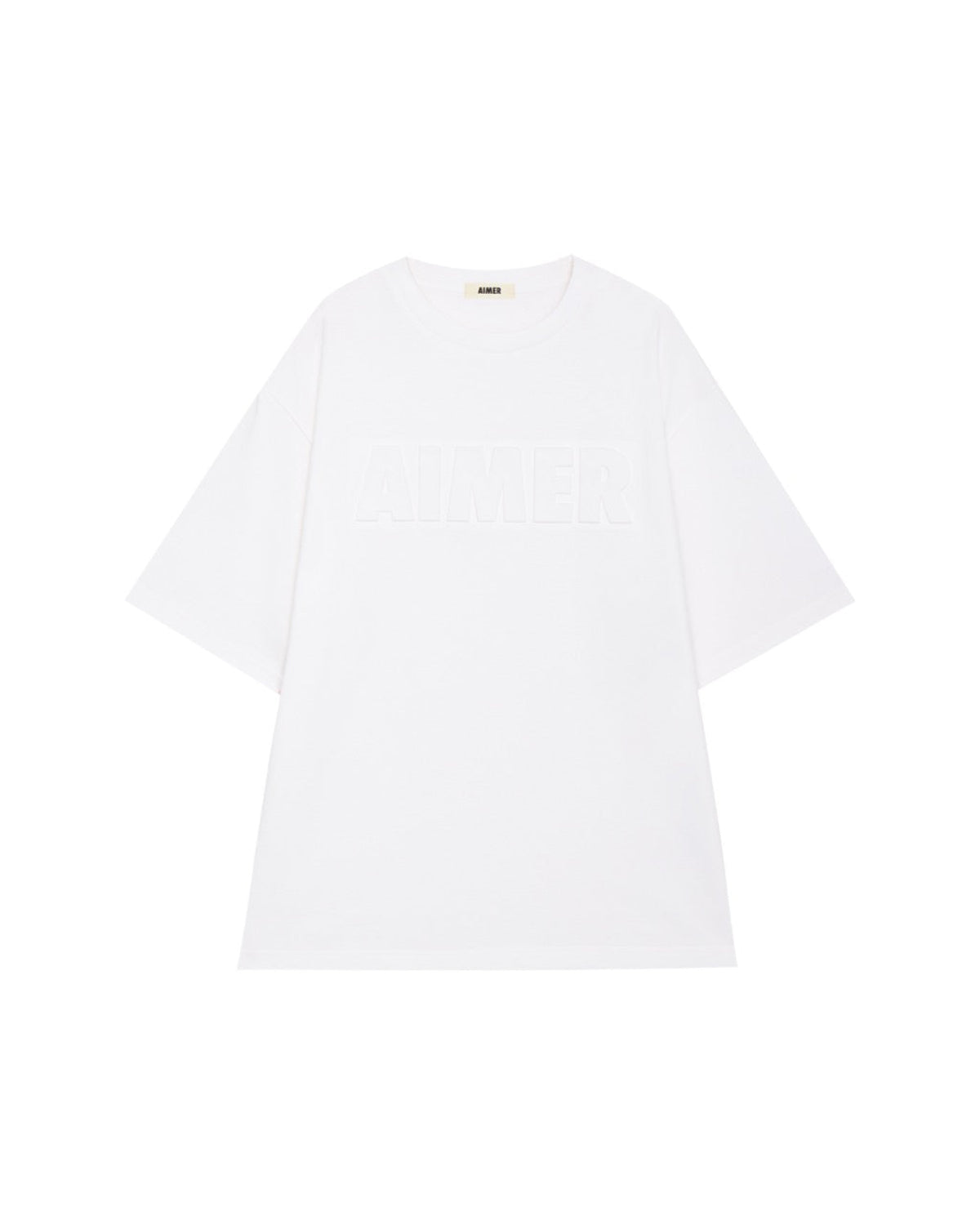 Aimerグッズ Tシャツ ■ blanc ■★★新品未開封★★希少★★S AIMER - Embossed T-Shirt in White – THE AIMER SHOP