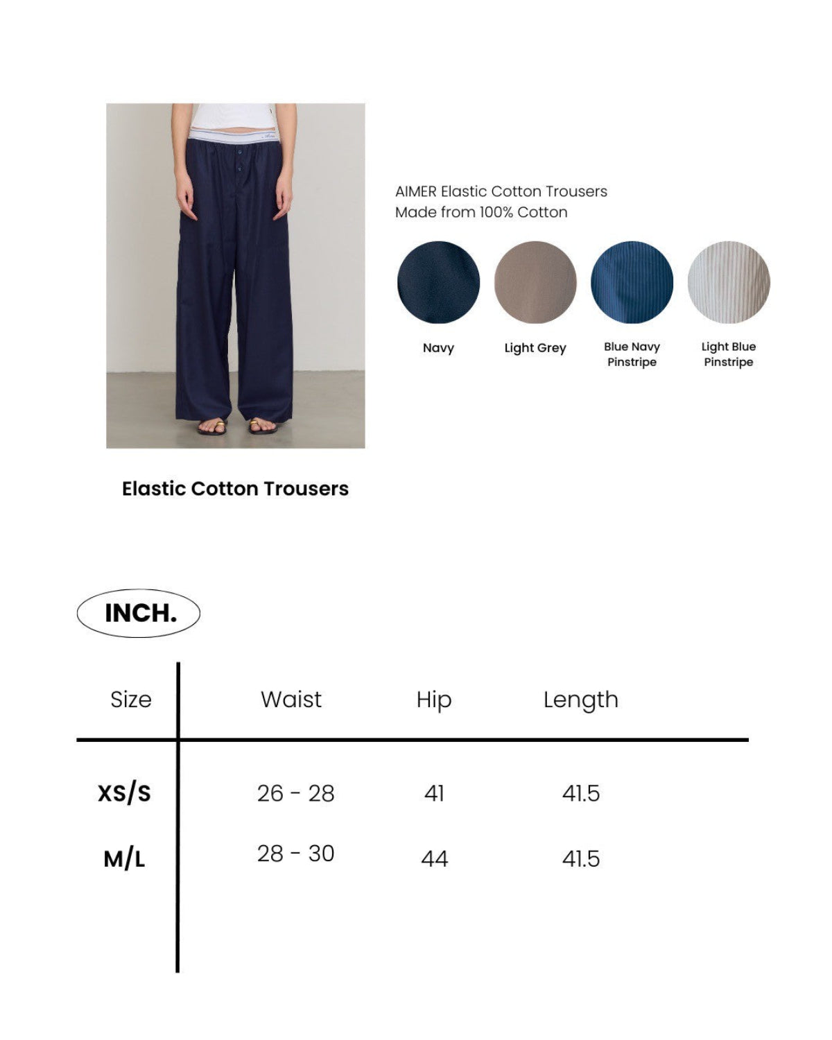 Le Hotelier - Elastic Wool Trousers