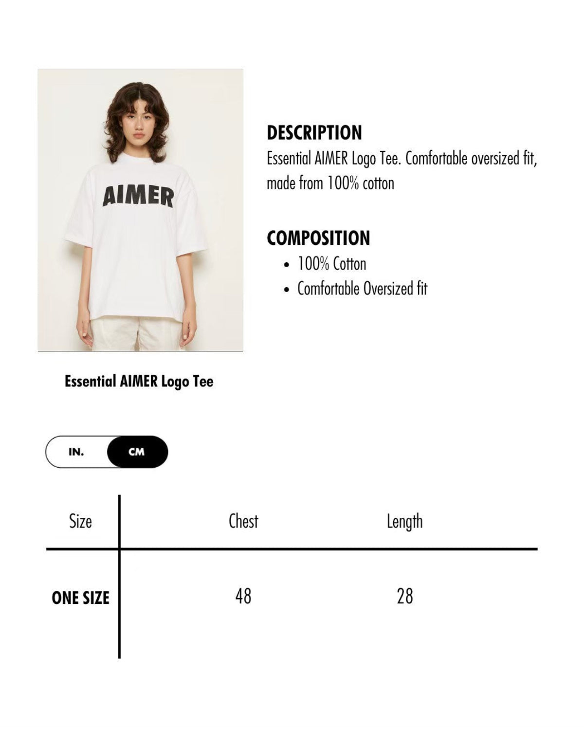 Holiday Collection - Graphic Oversized T-Shirt in Seoul
