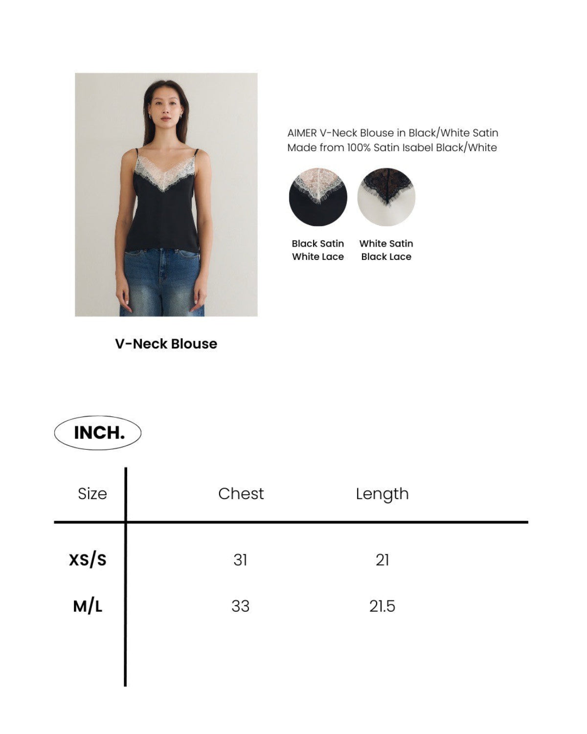 SS25 Day To Night Edition - V-Neck Blouse