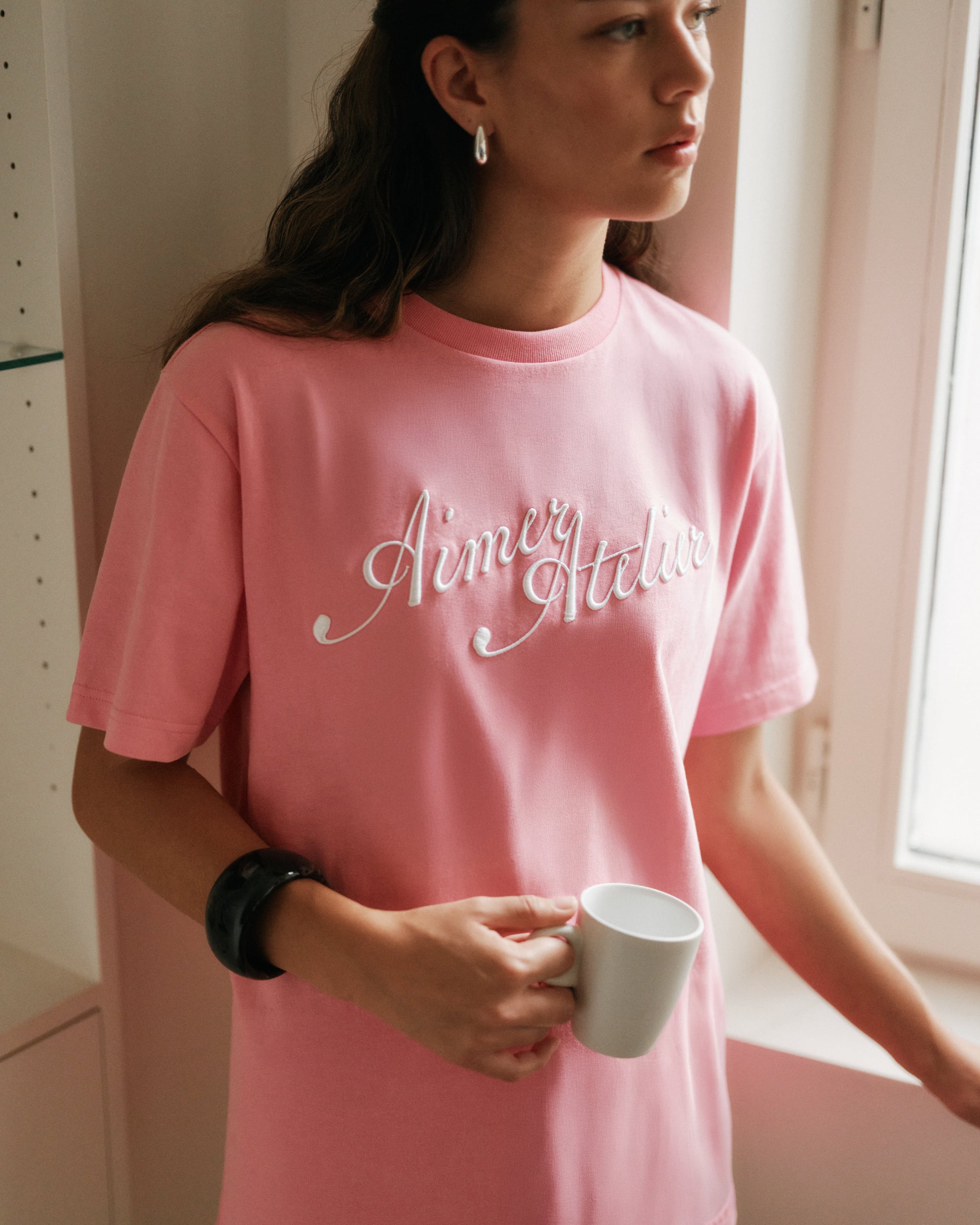 Été Parisien - AIMER Atelier T-Shirt in Pink