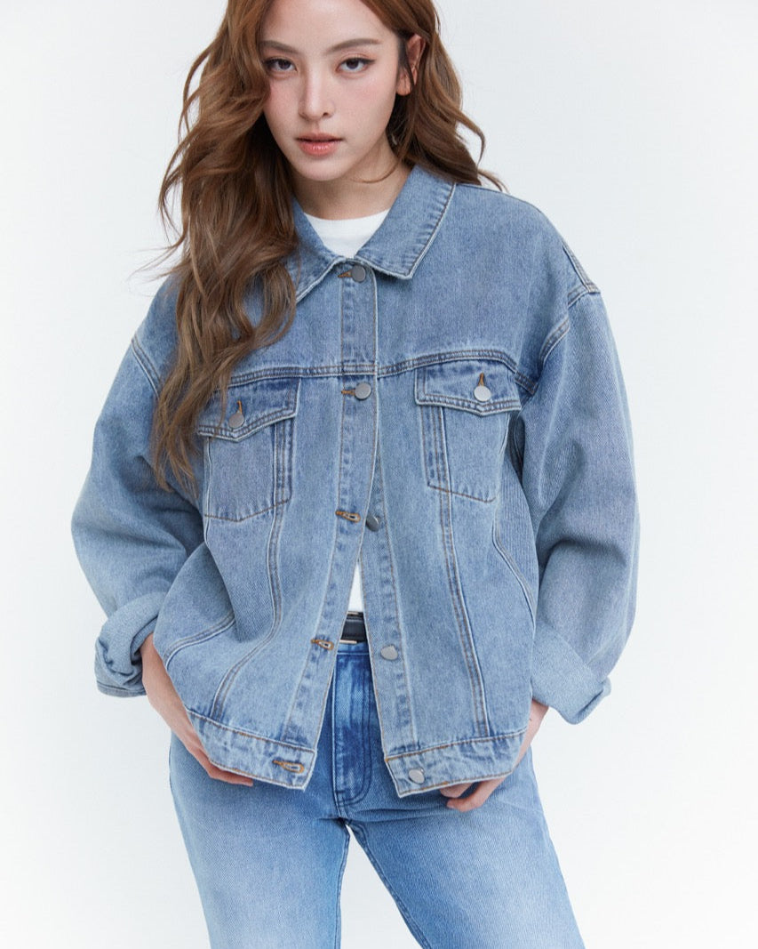 AIMER Denim Edition - Denim Jacket in Light Faded Wash