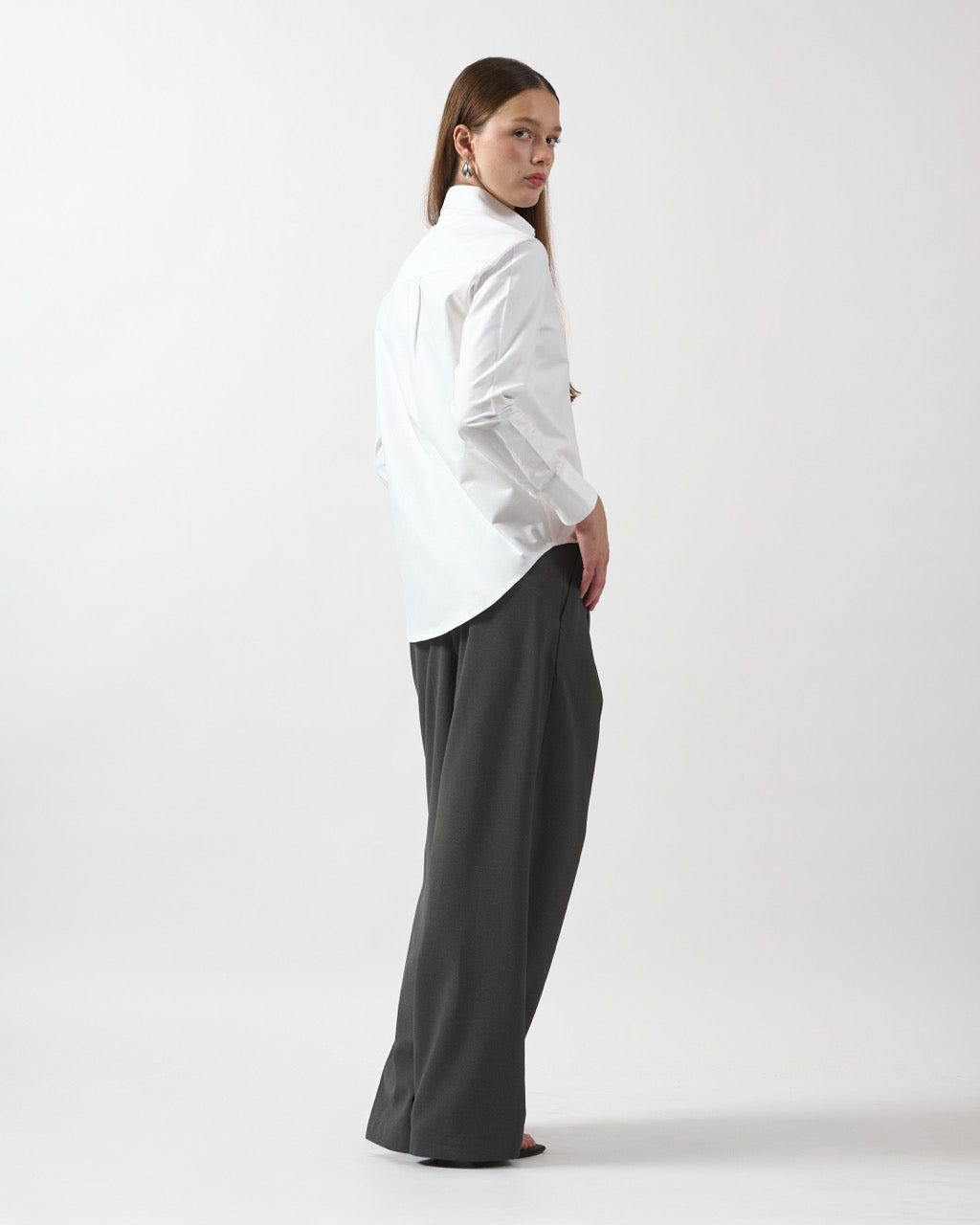 AIMER Core Essential - Regular Fit Shirt in White Oxford