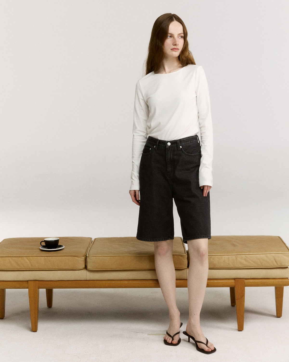 Cruise Collection - Long Sleeve T-Shirt in White