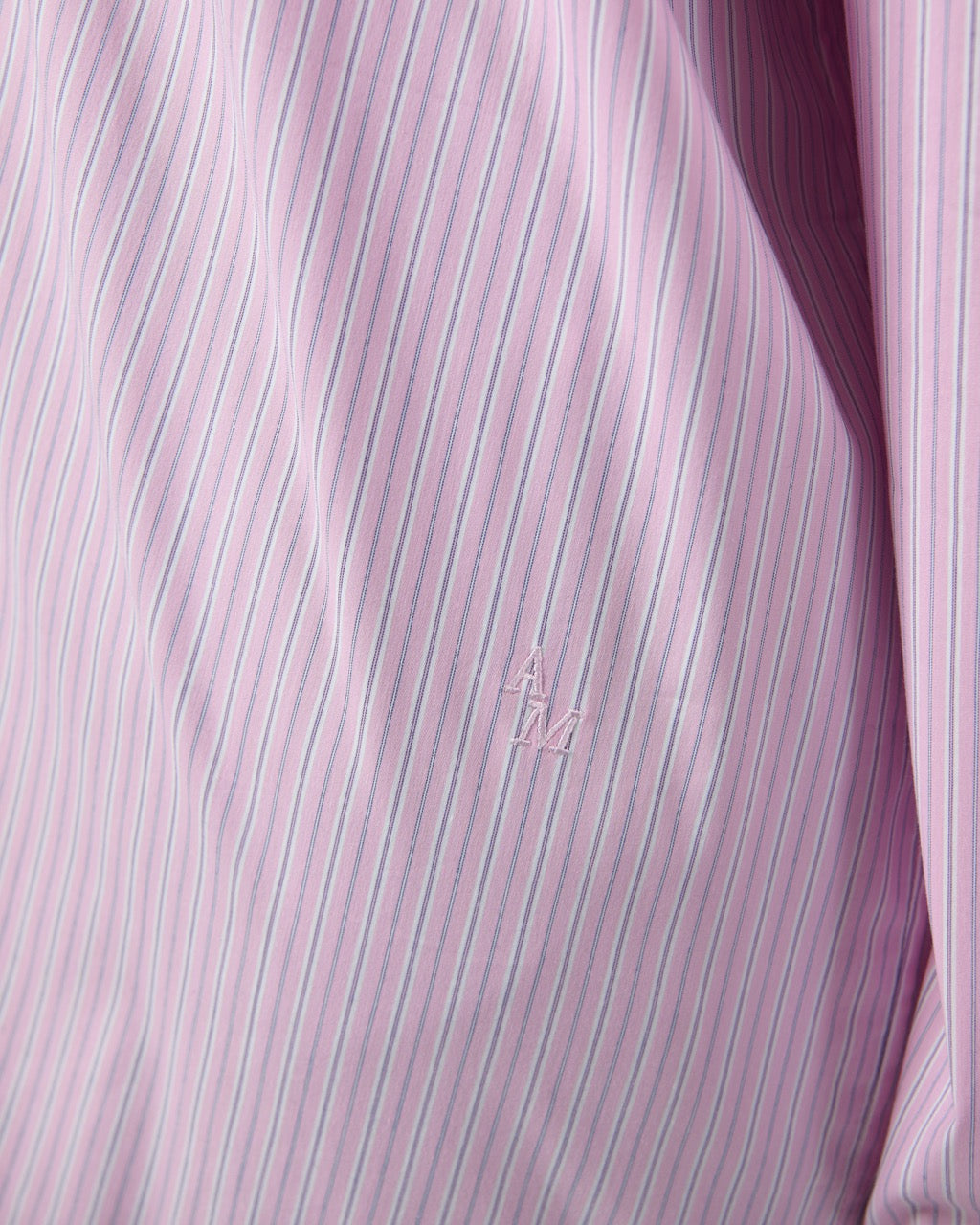 AIMER Core Essential - Oversized Shirt in Pink Blue Stripe