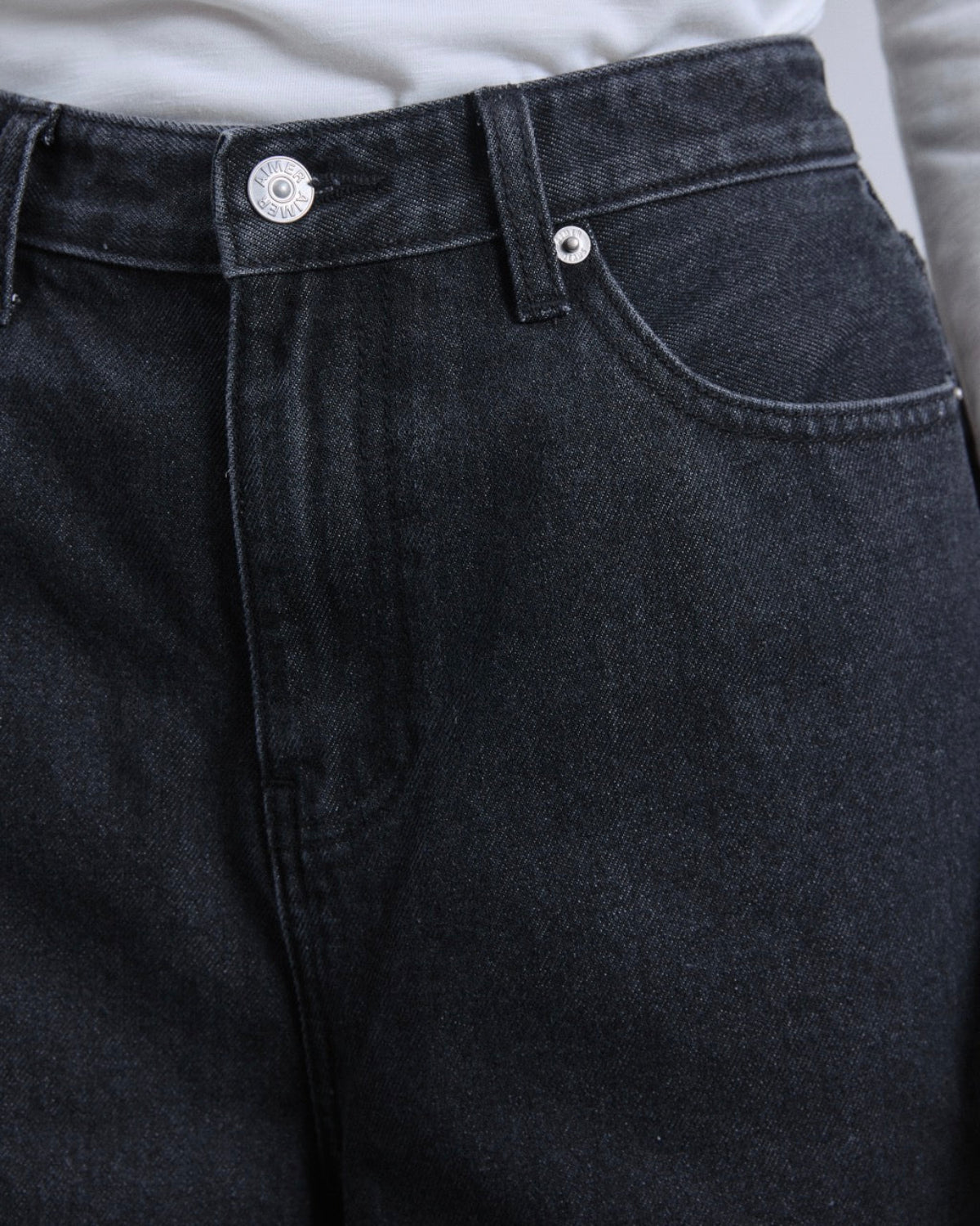SS25 Denim - Bermuda Denim Shorts in Black