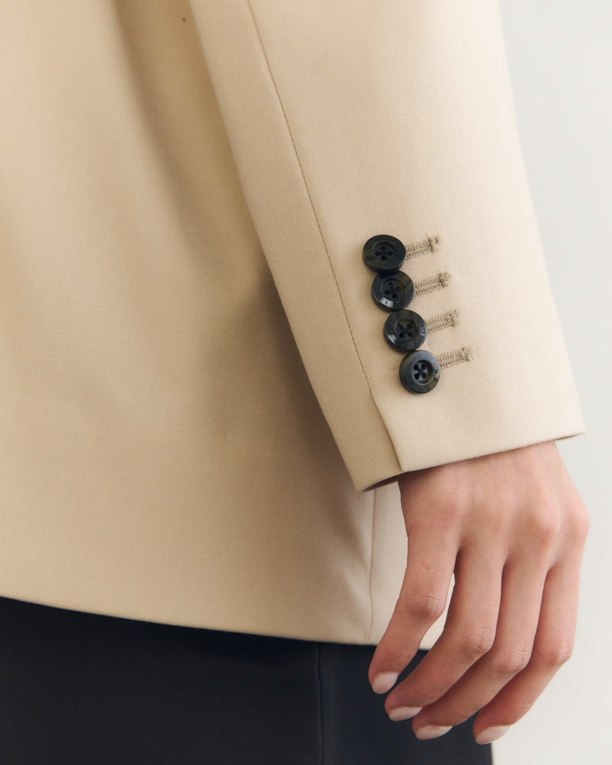 SS25 Day To Night Edition - Double Breasted Suit in Ivory Wool