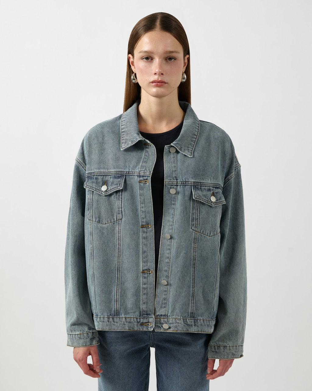AIMER Denim Edition - Denim Jacket in Light Faded Wash