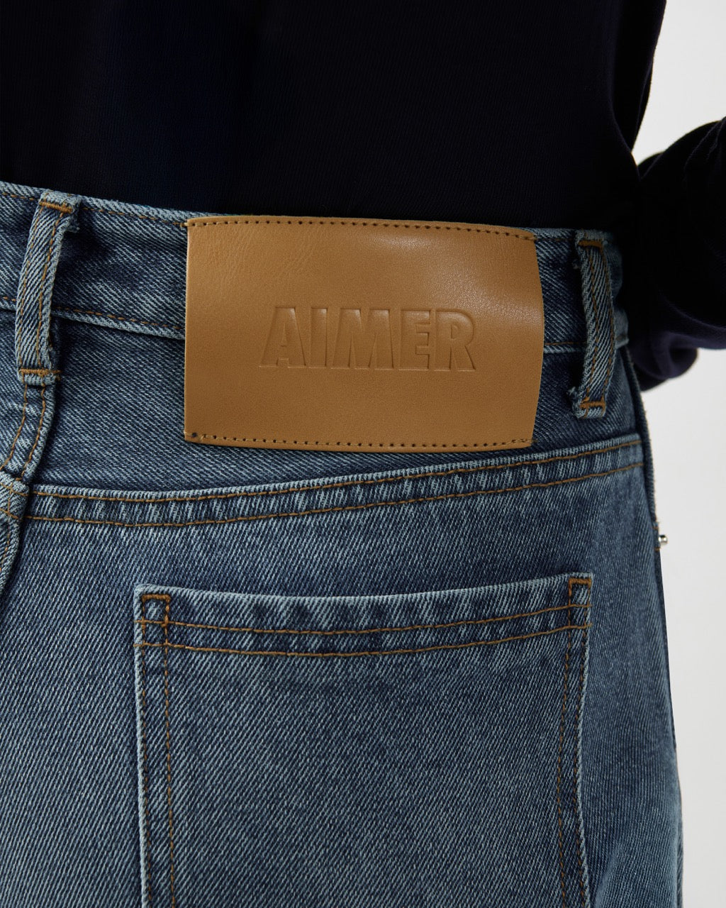 AIMER Denim Edition - Boyfriend Jeans in Denim Blue Wash