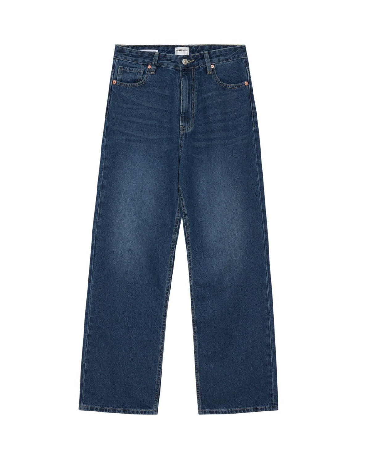 AIMER - Straight Fit Jeans in Dark Vintage Wash