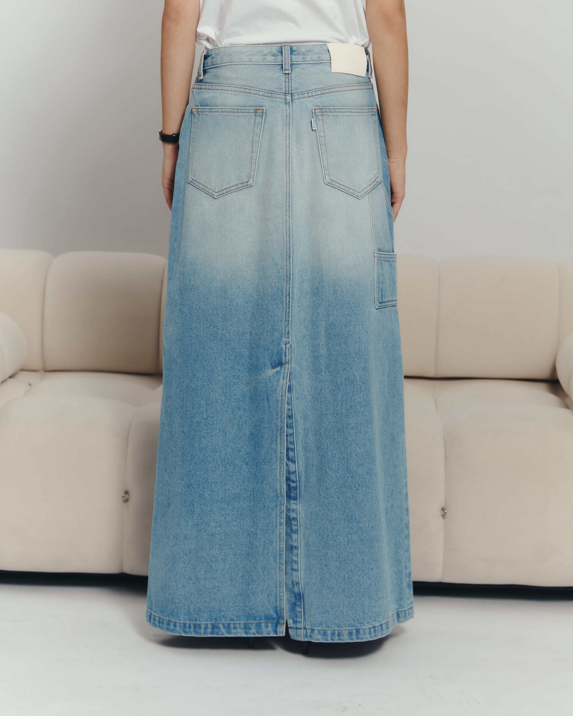 90s Maxi Skirt Denim