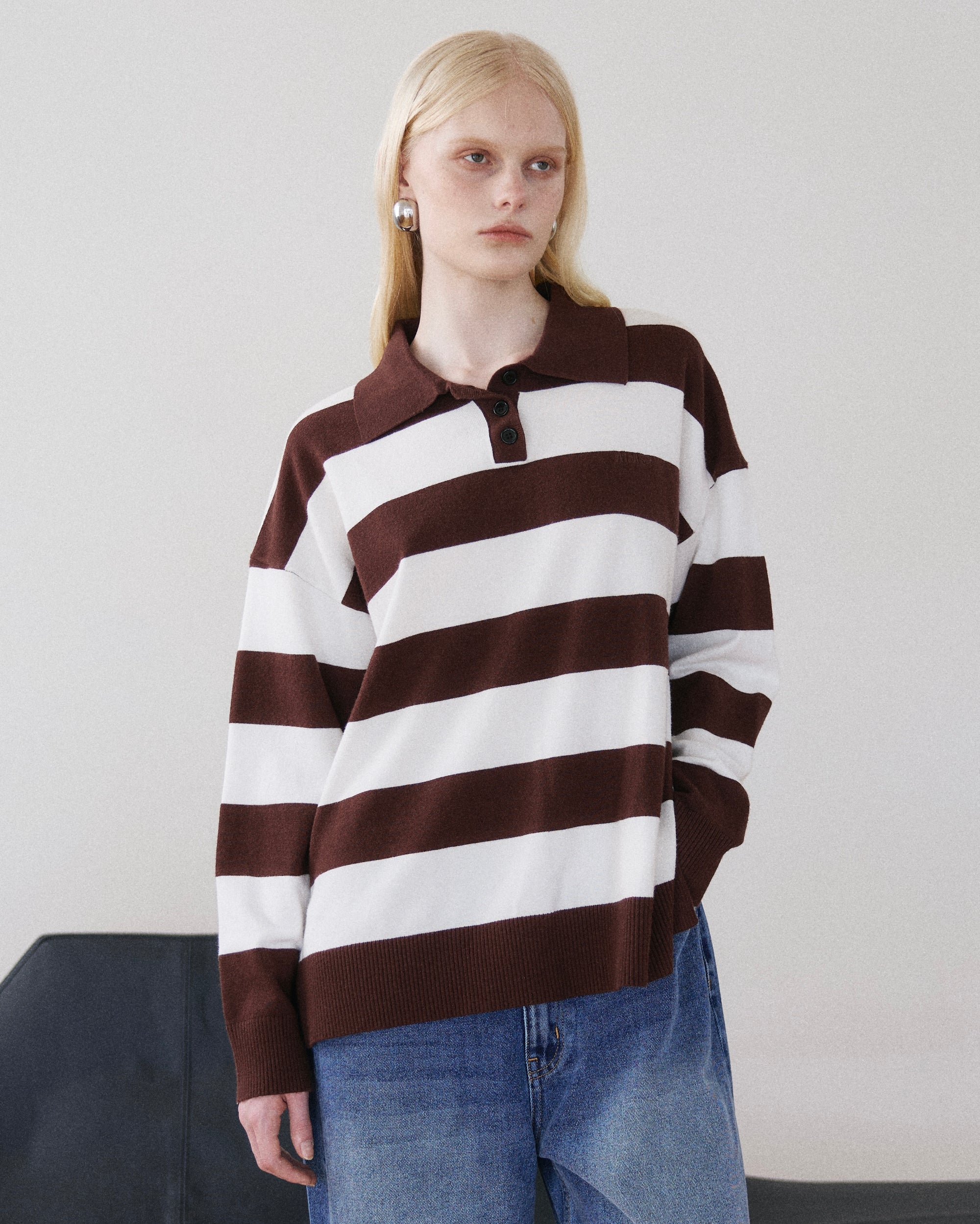 Holiday Collection - Essential Knit Oversized Polo