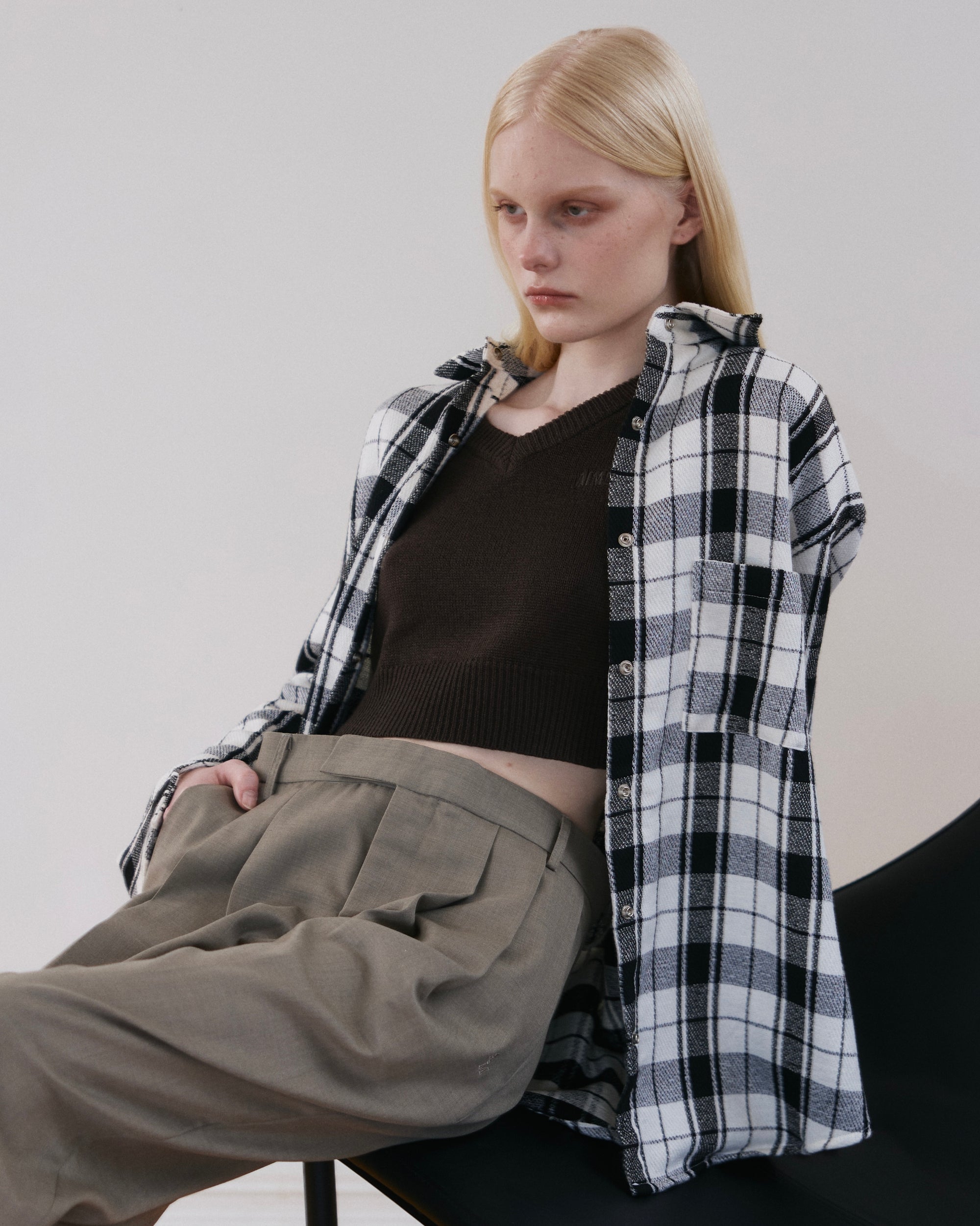 Holiday Collection - Essential Oversized Shirt In Stripe